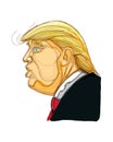 Donald Trump digital vector illustration